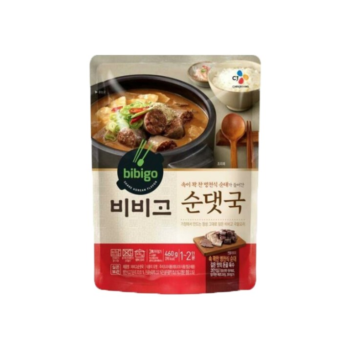 비비고 순댓국 500g, 4개