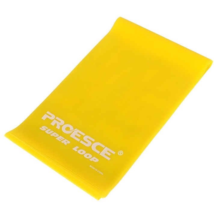프로이스 라텍스 근력밴드, 옐로우, 1개 프로이스 라텍스 근력밴드, 옐로우, 1개