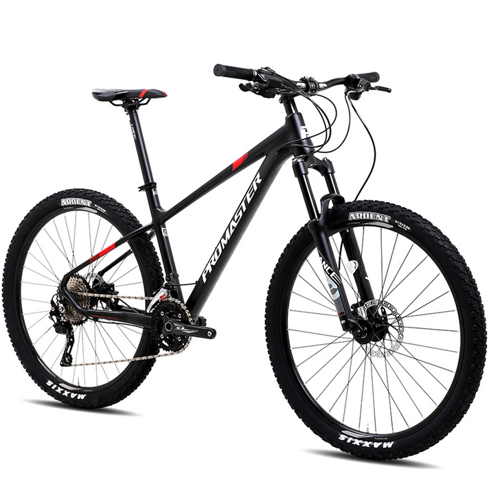 프로마스터 란체3.0 27.5인치 시마노30단 입문용 MTB자전거 유압디스크 무료조립, 란체3.0 15.5인치프레임, 매트블랙/레드, 무료조립+고급사은품