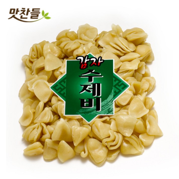 백미 감자수제비 2kg 8개 [식당용], 1