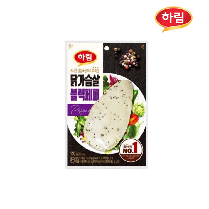 [퀴클리몰] 하림 닭가슴살 블랙페퍼 110g x 20개
