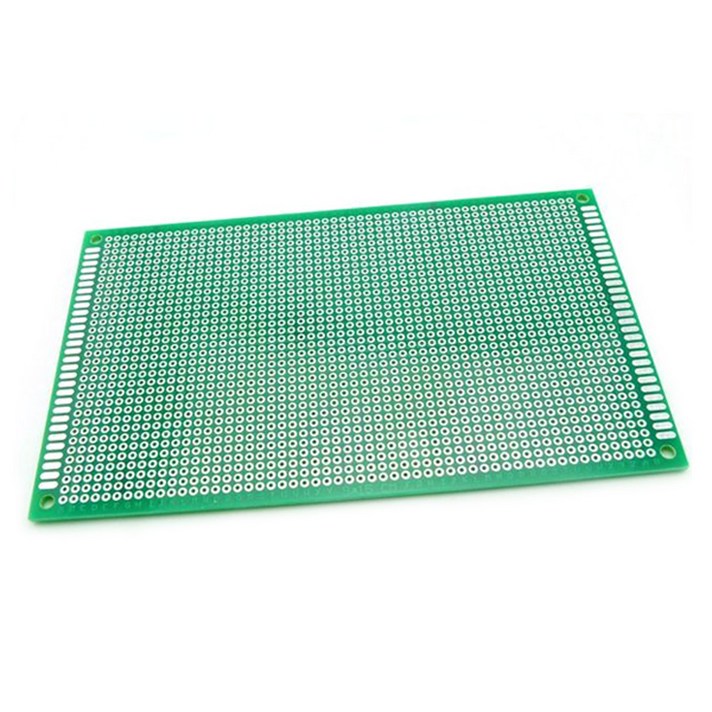 니토무역 양면 만능 기판 150x90mm 피치 2mm PCB 공보드 납땜 브레드보드 빵판, AT138.기판 양면 150x90mm 특대 2.00mm