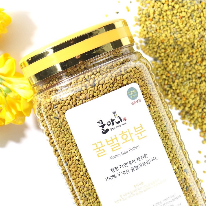 꿀마니 국산 벌화분 500g 1kg 생화분 비폴렌 햇화분, 건화분 1kg