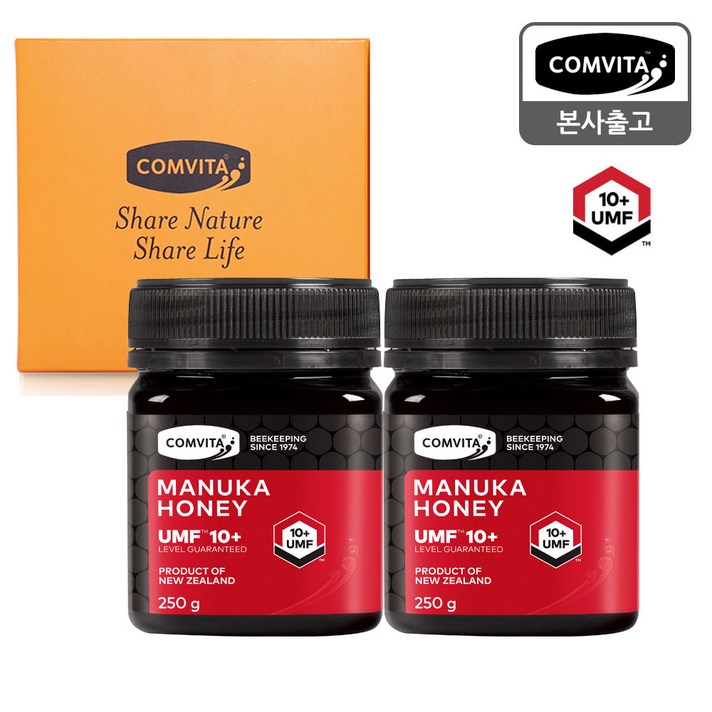  [국내총알배송] 콤비타 UMF10+ 마누카꿀 250g, 2개 