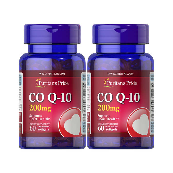  [1+1] 코큐텐 200mg 60정 [퓨리탄프라이드 한국공식판매원], 2개 