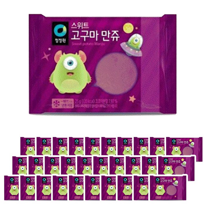 청정원 스위트고구마 만쥬 35g 30개
