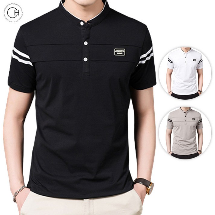 코즈홈 골프복 골프웨어 남성 반팔 티셔츠