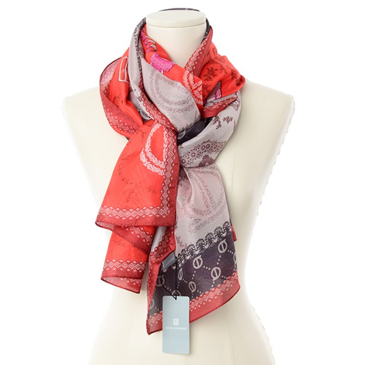 루이까또즈 롱 실크 스카프(SA-1WSL034OR)