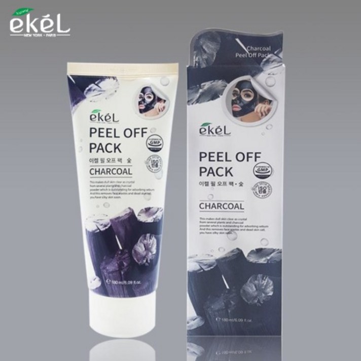 이켈 필 오프 팩 숯 180ml