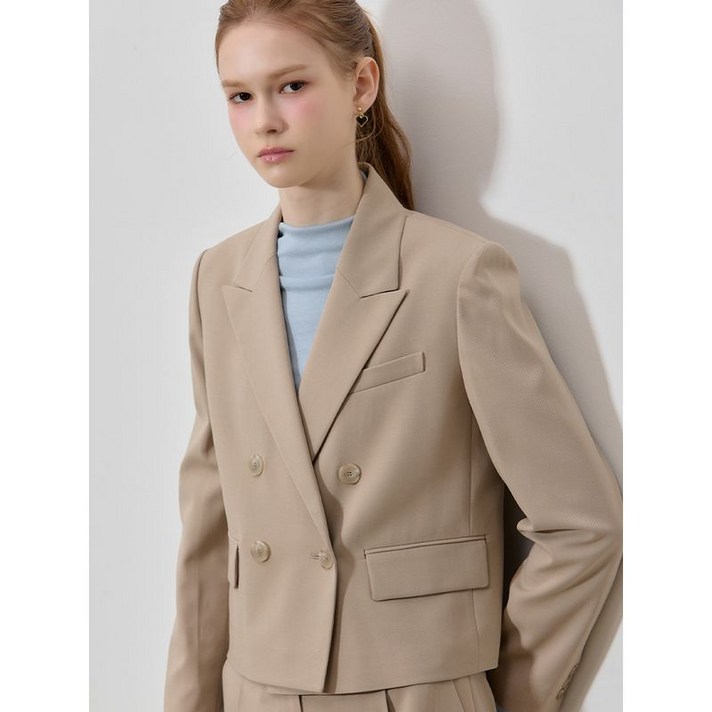 리스트 시그니처 포멀 더블 셋업 재킷 택가격 268000원