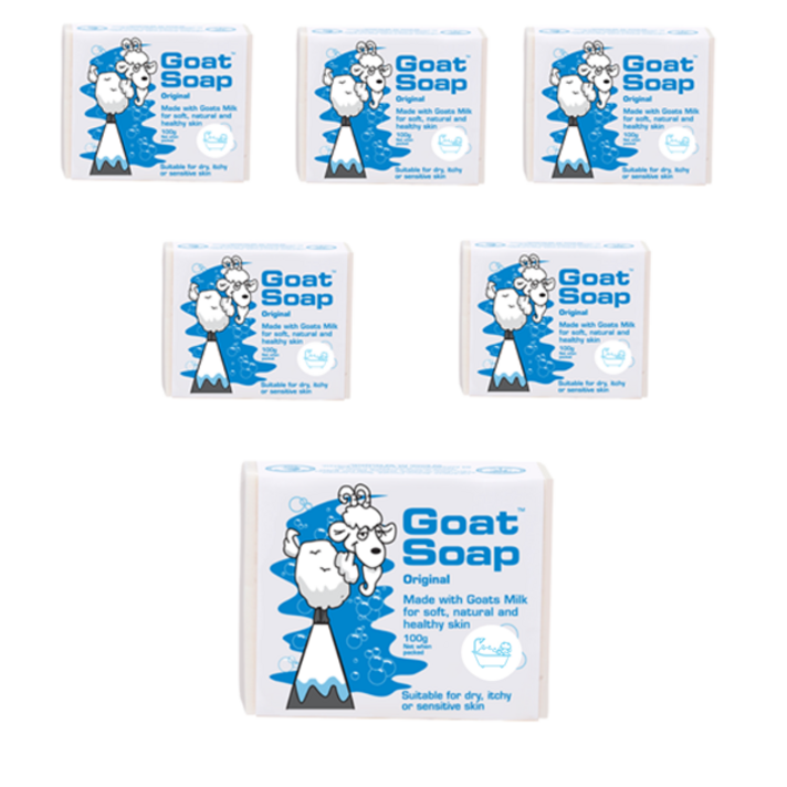 [고트솝코리아] 호주 산양비누 오리지널 6개, 비누 오리지널