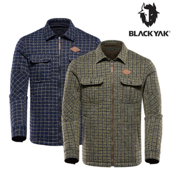 블랙야크 [ BLACK YAK ] 이월 특가!! 남성 양면 착용 가능한 간절기 자켓!!! 니트 패딩 복합 소재로 보온성 우수 M트로이자켓#1