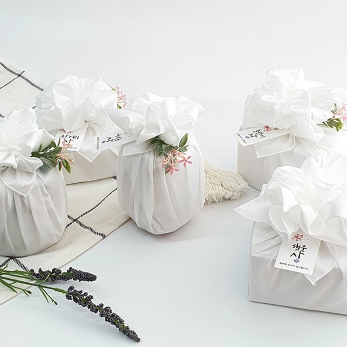 먹거리5종세트 꽃보자기 돌답례품 돌잔치이벤트선물 돌잡이 행사