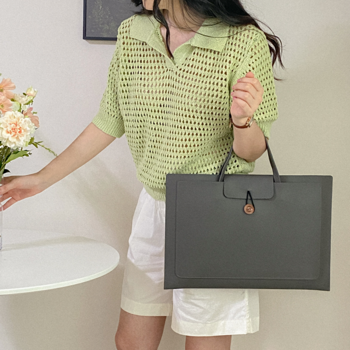 몽그루브 여성 서류가방 A4가방 직장인 노트북 전용 가방