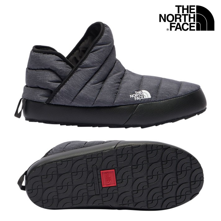 노스페이스방한화 써모볼 부티 뮬 슬립온 패딩신발