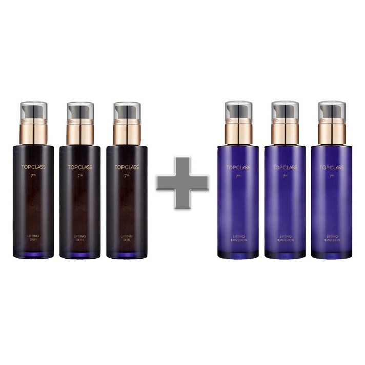 참존 3+3 탑클래스 리프팅 듀오 스킨 로션  120ML 총6개