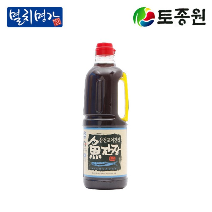 토종원 삼천포어간장 1L pet병 멸치명가, 삼천포어간장1L