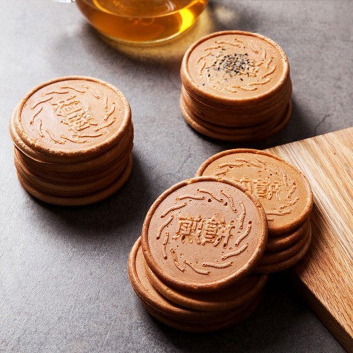 [맛있는 ] 진협제과 밀가루없이 100%쌀로 전통전병, 02.쌀로 구운 전통전병 3가지맛 (160gx3통), 상세설명 참조