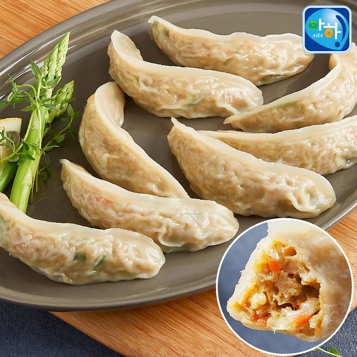 [아하식품] 다양한 게살이 풍부 게살만두 275g x 2팩, 단품