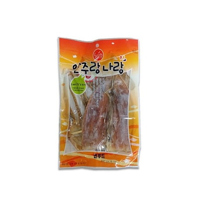 썬푸드 썬푸드) 동해안 특오징어 70g x 10개 술안주나 아이 (간식/마른/안주/자반/안주도매/게살/맛살/수산가공식품/가공식품/식품 추천), 1개