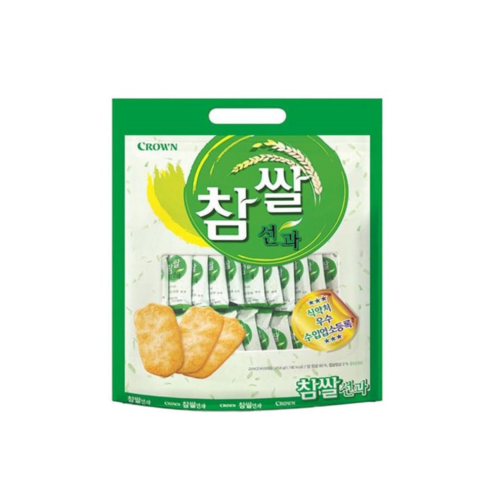 크라운 참쌀선과, 293g, 10개