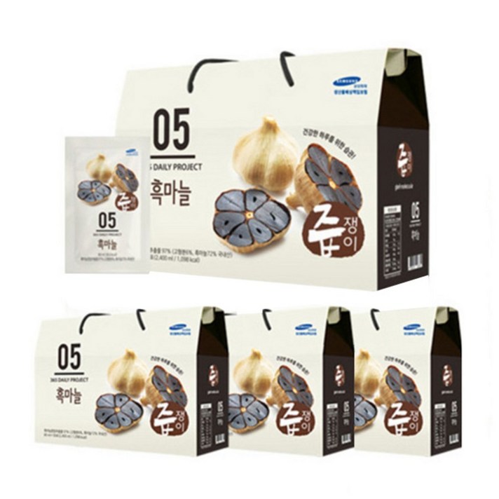 즙쟁이 흑마늘즙, 80ml, 120개입