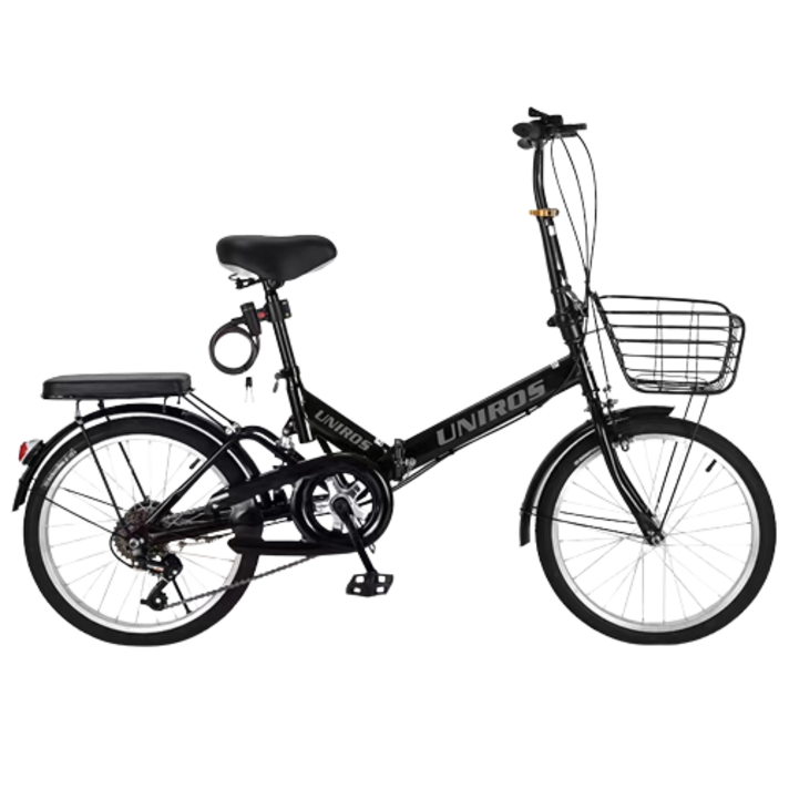 푸름몰 접이식자전거 미니벨로자전거 출퇴근자전거 접이식 미니벨로 16인치 20인치 22인치 자전거, 블랙(스포크휠)