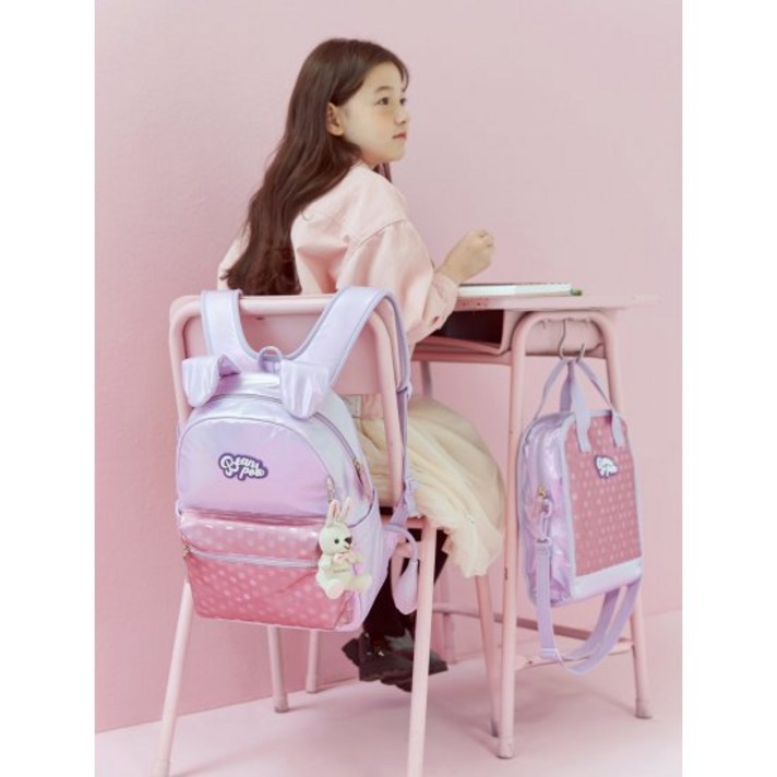 라이트 퍼플 헬로 빙키 책가방 (BI11D4G01V)