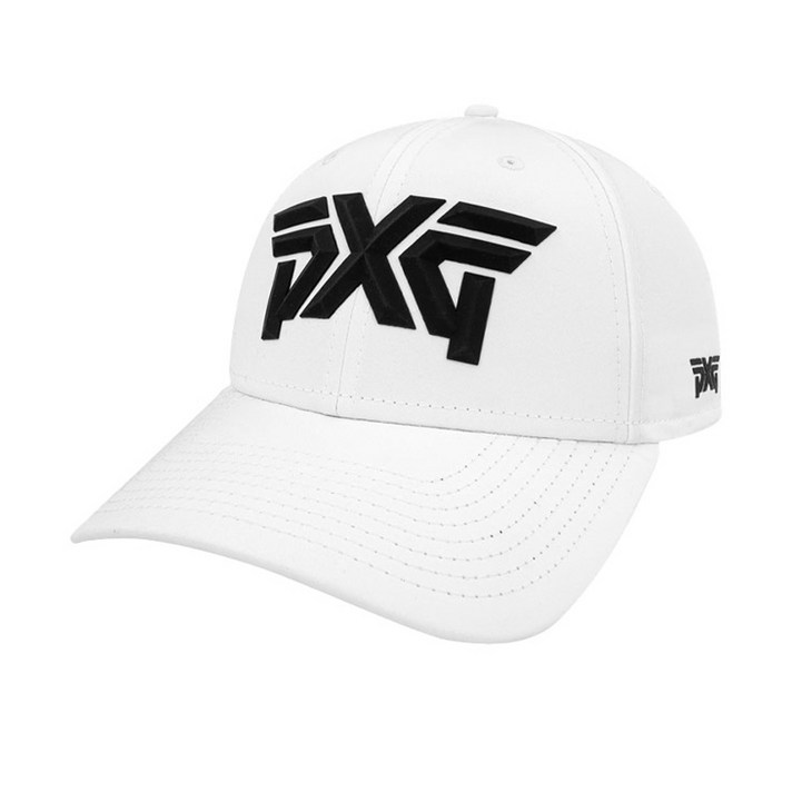 PXG 페이스테드 로고 940 골프 캡모자 화이트, FREE