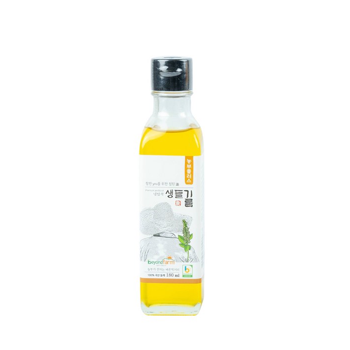 농부플러스 냉압착 생들기름 농사지은 팔공산 청정 180ml, 1병