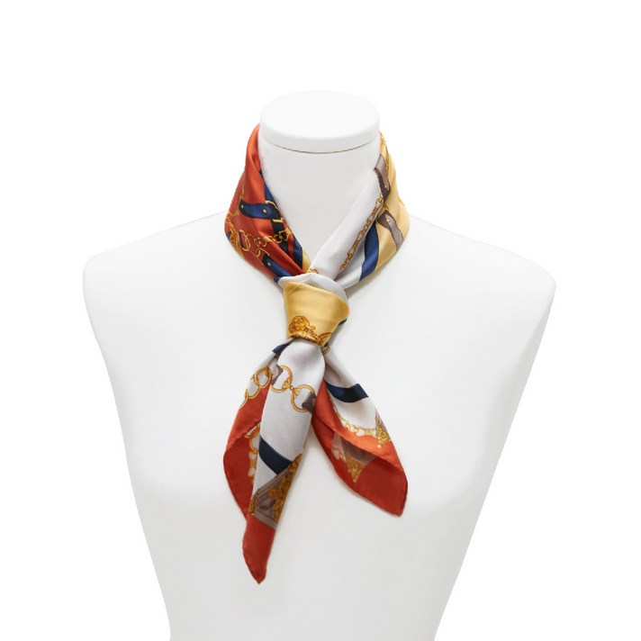 엘르 그랑벨트 실크 미니 스카프 SE831S324