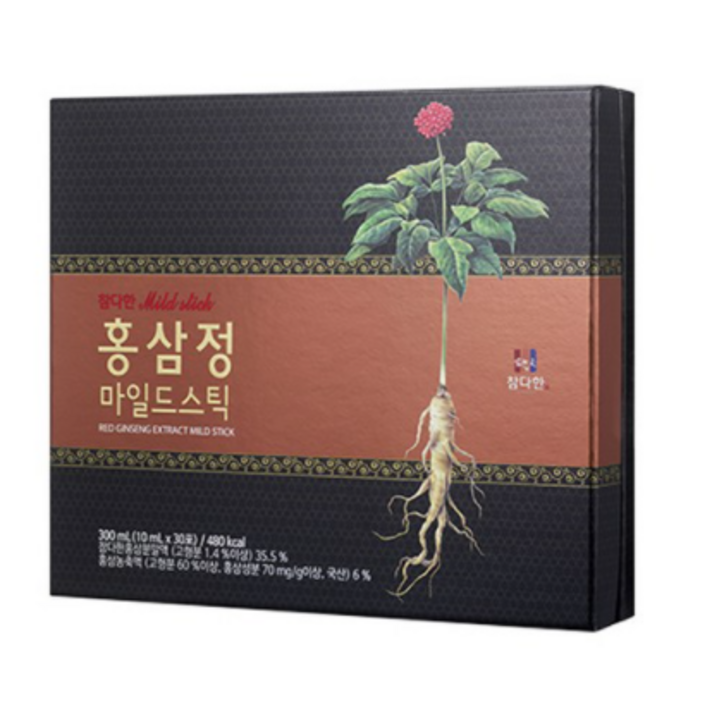 참다한 홍삼정 마일드 진액스틱 30p, 300ml, 8개