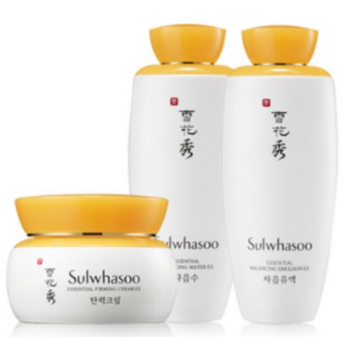 설화수 탄력크림 3종 단품 세트 (탄력크림 75ml 구성) 자음수+자음유액+탄력크림