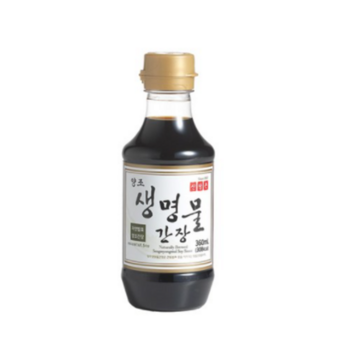 신앙촌 양조 생명물간장, 360ml, 2개