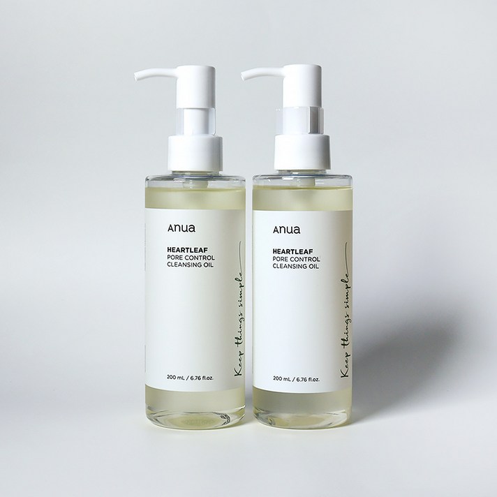  아누아 어성초 클렌징 오일 200ml 모공케어, 2개 