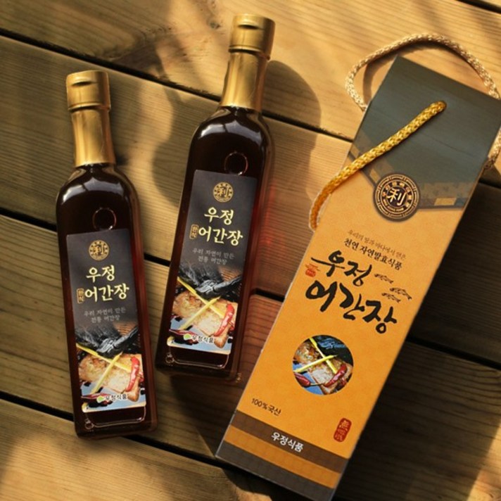 [우정식품]우정 어간장 420ml 2EA 세트상품, 단품, 상세설명 참조