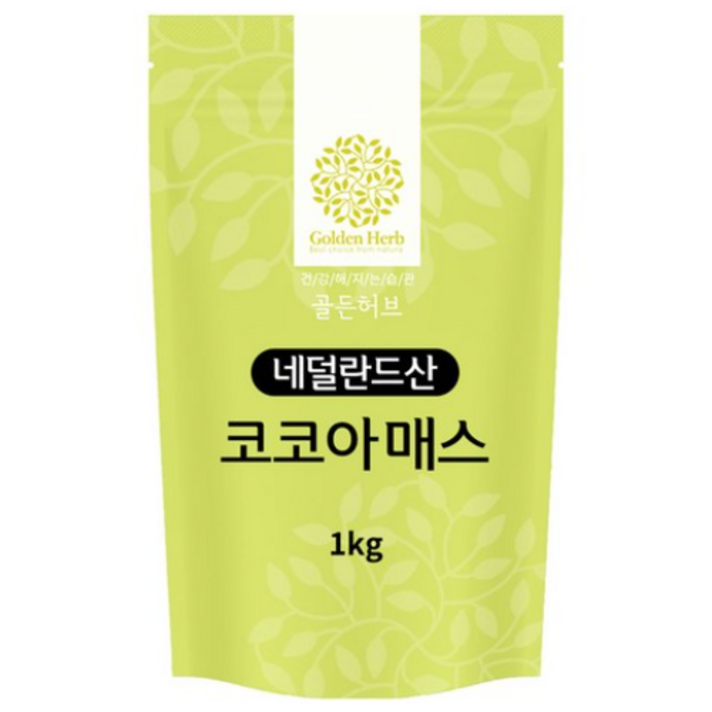 골든허브 코코아매스 다크 초콜릿, 1kg, 1개