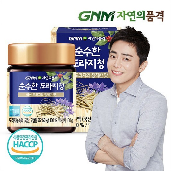 GNM자연의품격 순수한 도라지청, 150g, 1개