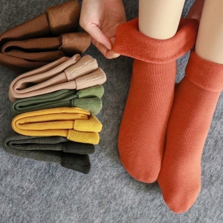 자가발열 기모양말 겨울 보온 데일리 9개 SET