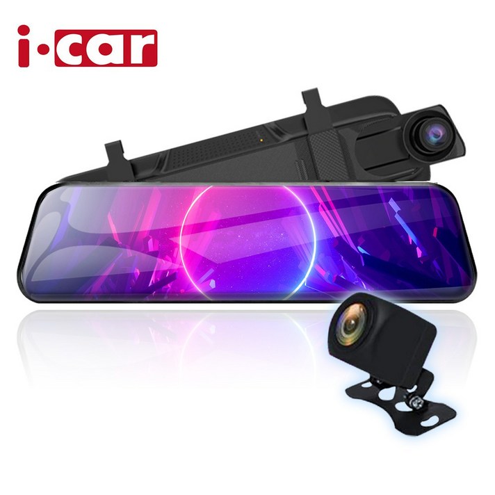 룸미러블랙박스 1080P 고화질 2채널 후방카메라, 단품