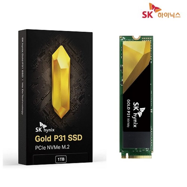 SK하이닉스 P31 SSD M.2 NVMe Gold TLC 5년보증 SLC 캐싱 ES, P31 1TB