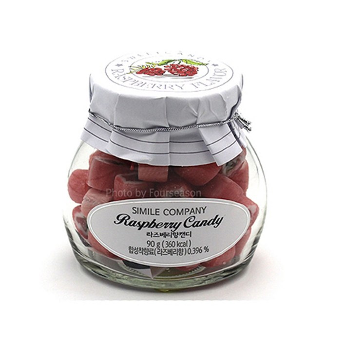 씨밀레 수제캔디_라즈베리, 90g, 1개