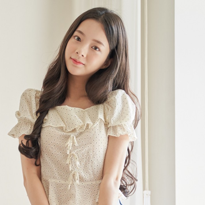 가발프랜즈 붙임머리가발 피스가발 3피스가발 웨이브피스 셋팅웨이브피스, 다크브라운