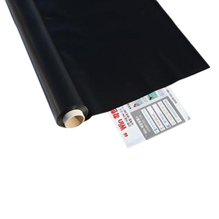 착한필름 창문 열자외선차단 필름시트지, 암막블랙