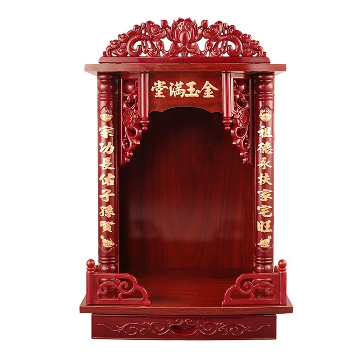 BLACK K7 불교용품 가정용 불단 공양대 3종 스타일, B금옥16인치