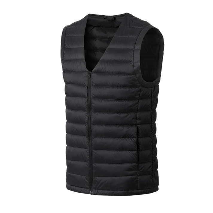 트렉스타 남성 정장에 입을 수 있는 V넥 구스다운 조끼