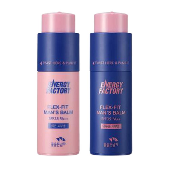 꽃을든남자 에너지 팩토리 플렉스 핏 맨즈밤 30ml 40, 어두운피부용, 1개