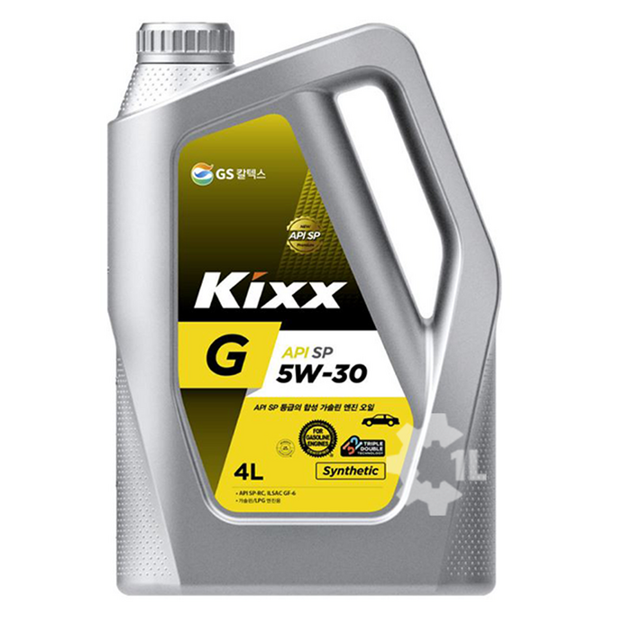  KIXX G 5W30 SP 4L 가솔린 엔진오일, 1개 