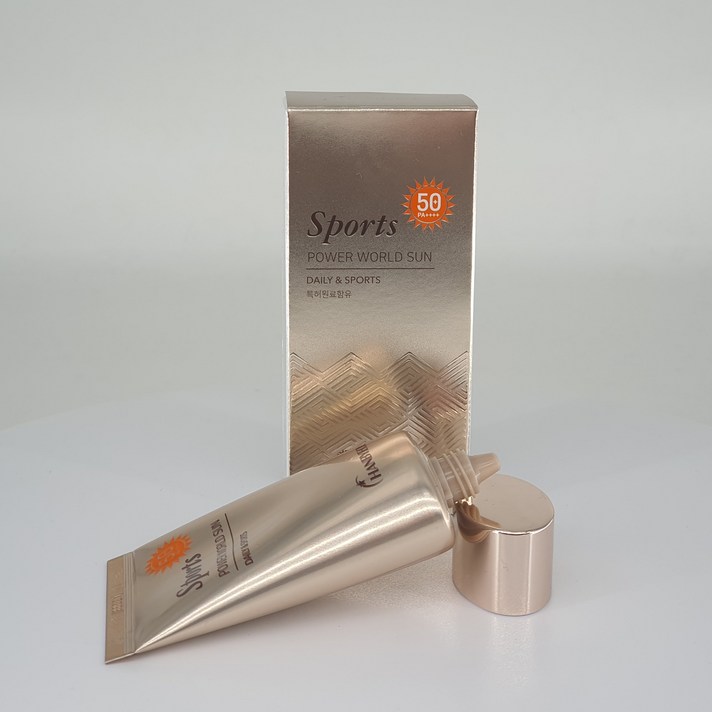 미백선크림 백탁 끈적임없는 스포츠 선크림 50ml 한별, 1개