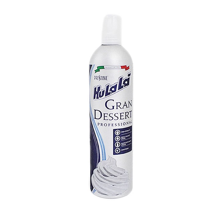 훌랄라 그란디저트 휘핑크림 700ml + 드라이아이스 포장 스프레이 냉장 휘핑 생크림 유제품, 1개